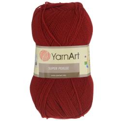Пряжа для вязания YarnArt "Super Perlee", цвет: темно-красный (207), 400 м, 100 г, 5 шт