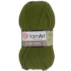 Пряжа для вязания YarnArt "Super Perlee", цвет: оливковый (39), 400 м, 100 г, 5 шт