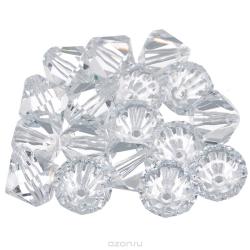 Бусины "Астра", цвет: прозрачный (101), 16 мм х 17 мм, 25 г. 684982_101