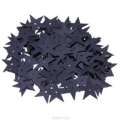 Пайетки Астра "Звездочки", цвет: графитовый (748), 20 мм, 10 г. 7700477_748