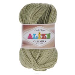 Пряжа для вязания Alize "Cashmira Batik", цвет: темно-зеленый, зеленый (3130), 300 м, 100 г, 5 шт