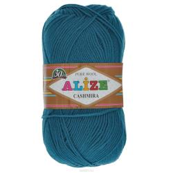 Пряжа для вязания Alize "Cashmira", цвет: петрольный (17), 300 м, 100 г, 5 шт
