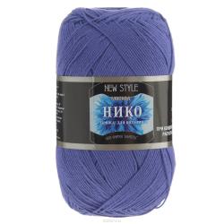Пряжа для вязания Камтекс "Нико", цвет: фиолетовый (060), 500 м, 100 г, 10 шт