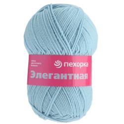 Пряжа для вязания Пехорка "Элегантная", цвет: ледяной (336), 250 м, 100 г, 10 шт