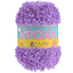 Пряжа для вязания детская Nazar "Кроха", цвет: фиолетовый (517), 75 м, 50 г, 10 шт