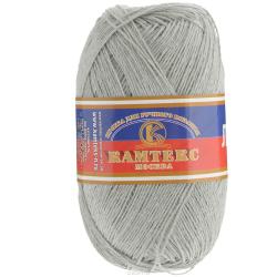 Пряжа для вязания Камтекс "Лен", цвет: светло-серый (141), 100 г, 360 м, 10 шт