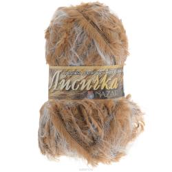 Пряжа для вязания Nazar "Лисичка", цвет: светло-коричневый (014), 100 г, 90 м, 5 шт