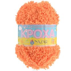 Пряжа для вязания детская Nazar "Кроха", цвет: оранжевый (2669), 75 м, 50 г, 10 шт