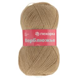 Пряжа для вязания Пехорка "Верблюжья", цвет: верблюжий (412), 600 м, 100 г, 10 шт