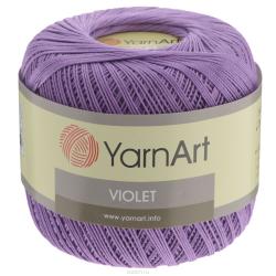 Пряжа для вязания YarnArt "Violet", цвет: сиреневый (6309), 282 м, 50 г, 6 шт