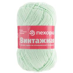 Пряжа для вязания Пехорка "Винтажная", цвет: салатовый (41), 240 м, 100 г, 5 шт