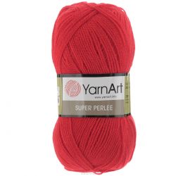 Пряжа для вязания YarnArt "Super Perlee", цвет: алый (41), 400 м, 100 г, 5 шт
