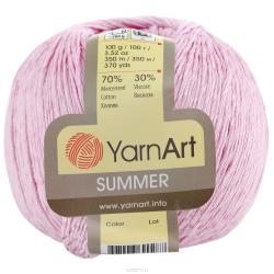 Пряжа для вязания YarnArt "Summer", цвет: фуксия (48), 350 м, 100 г, 4 шт