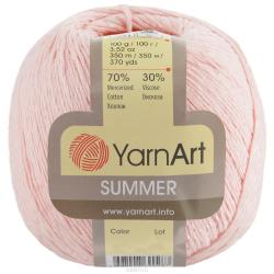 Пряжа для вязания YarnArt "Summer", цвет: светло-персиковый (46), 350 м, 100 г, 4 шт