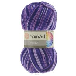 Пряжа для вязания YarnArt "Rainbow", цвет: сиреневый, синий, фиолетовый (0216), 310 м, 100 г, 5 шт