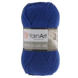 Пряжа для вязания YarnArt "Merino de Lux", цвет: васильковый (152), 280 м, 100 г, 5 шт