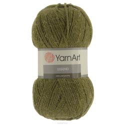 Пряжа для вязания YarnArt "Legend", цвет: зеленый, желтый (8802), 300 м, 100 г, 5 шт