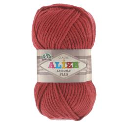 Пряжа для вязания Alize "Lana Gold Plus", цвет: терракот (641), 140 м, 100 г, 5 шт