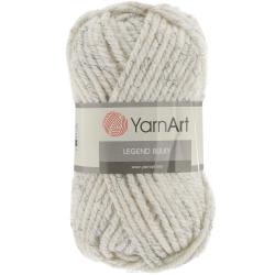 Пряжа для вязания YarnArt "Legend Bulky", цвет: белый, светло-коричневый, черный (8800), 100 м, 100 г, 5 шт