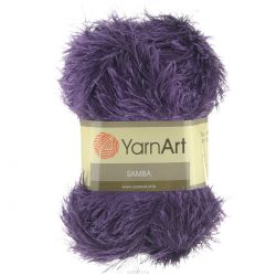 Пряжа для вязания YarnArt "Samba", цвет: фиолетовый (28), 150 м, 100 г, 5 шт