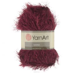 Пряжа для вязания YarnArt "Samba", цвет: бордовый (2028), 150 м, 100 г, 5 шт