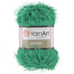 Пряжа для вязания YarnArt "Samba", цвет: зеленый (78), 150 м, 100 г, 5 шт