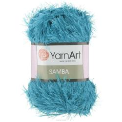 Пряжа для вязания YarnArt "Samba", цвет: яркая бирюза (30), 150 м, 100 г, 5 шт