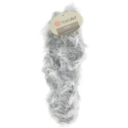 Пряжа для вязания YarnArt "Rabbit", цвет: белый, светло-серый (559), 90 м, 100 г, 4 шт