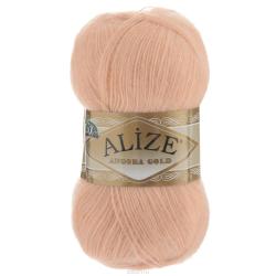 Пряжа для вязания Alize "Angora Gold", цвет: персиковый (282), 550 м, 100 г, 5 шт