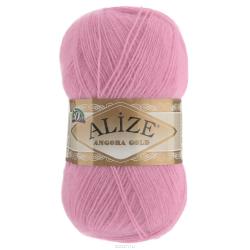 Пряжа для вязания Alize "Angora Gold", цвет: розовый (39), 550 м, 100 г, 5 шт