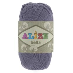 Пряжа для вязания Alize "Bella", цвет: серый (341), 180 м, 50 г, 5 шт