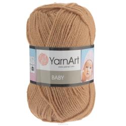Пряжа для вязания YarnArt "Baby", цвет: темно-бежевый (316), 150 м, 50 г, 5 шт