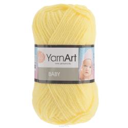 Пряжа для вязания YarnArt "Baby", цвет: лимонный (315), 150 м, 50 г, 5 шт