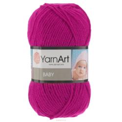 Пряжа для вязания YarnArt "Baby", цвет: малиновый (8041), 150 м, 50 г, 5 шт