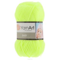 Пряжа для вязания YarnArt "Baby", цвет: ярко-желтый (8232), 150 м, 50 г, 5 шт