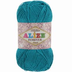 Пряжа для вязания Alize "Forever simli", цвет: темно-голубой (16), 280 м, 50 г, 5 шт