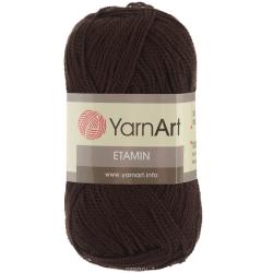 Пряжа для вязания YarnArt "Etamin", цвет: коричневый (440), 180 м, 30 г, 10 шт