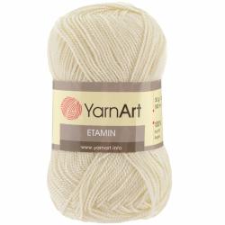 Пряжа для вязания YarnArt "Etamin", цвет: молочный (423), 180 м, 30 г, 10 шт
