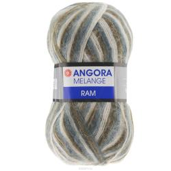 Пряжа для вязания YarnArt "Angora Ram. Melange", цвет: серый, коричневый (718), 500 м, 100 г, 5 шт