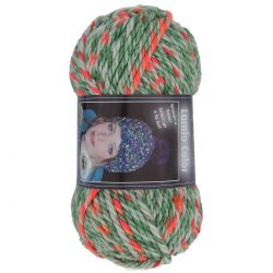 Пряжа для вязания Schachenmayr Original "Lumio Color", цвет: белый, зеленый, розовый (00093), 75 м, 150 г. 9807774-00093