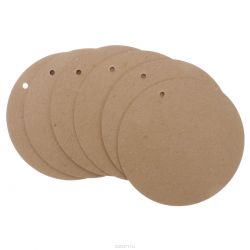 Заготовка для альбома "Кустарь", диаметр 15 см, 6 листов