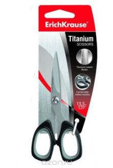 Ножницы Erich Krause "Titanium", 13,5 см
