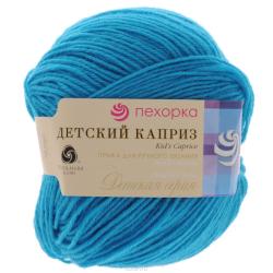 Пряжа для вязания Пехорка "Детский каприз", цвет: бирюза (583), 225 м, 50 г, 10 шт