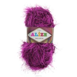 Пряжа для вязания Alize "Decofur", цвет: фуксия, бордовый (1363), 110 м, 100 г, 5 шт