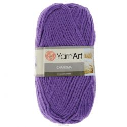 Пряжа для вязания YarnArt "Charisma", цвет: сиреневый (9561), 200 м, 100 г, 5 шт