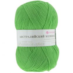 Пряжа для вязания Пехорка "Австралийский меринос", цвет: экзотика (65), 400 м, 100 г, 5 шт