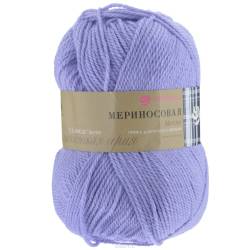 Пряжа для вязания Пехорка "Мериносовая", цвет: яркая астра (384), 200 м, 100 г, 10 шт