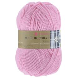Пряжа для вязания Пехорка "Мериносовая", цвет: орхидея (24), 200 м, 100 г, 10 шт