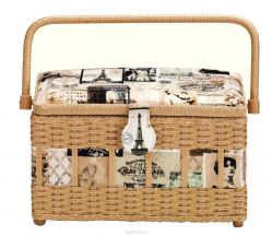 Шкатулка для рукоделия "Vintage", 29 х 17 х 17 см