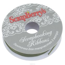 Нить для творчества "ScrapBerry's", цвет: болотный, 2 м